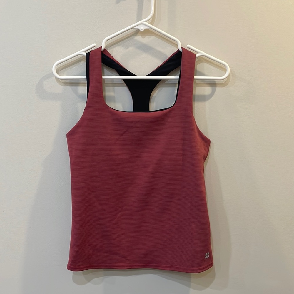 Sweaty Betty mauve tank
